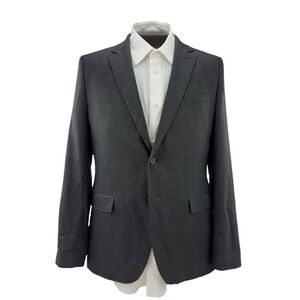 Ted Baker London Charcoal Birdseye Blazer 2 Button Single Vent Men's Size 5